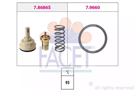 Термостат FACET 7.8686