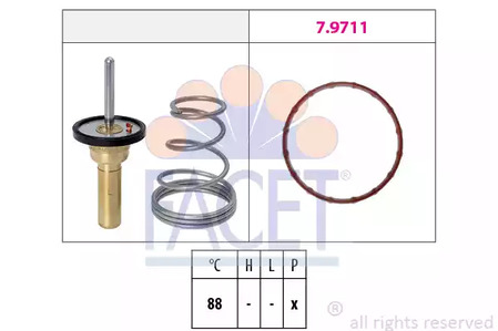 Термостат FACET 7.8798