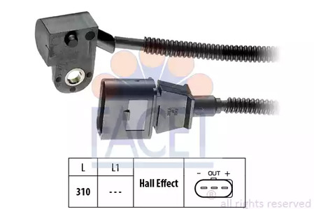 Датчик, положение распределительного вала FACET 9.0456