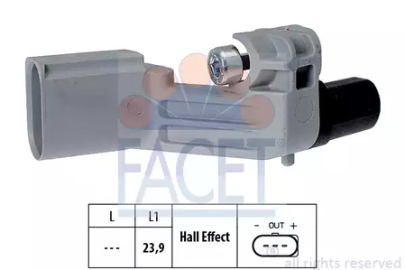 Датчик положения коленвала FACET 9.0464