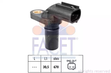Датчик скорости FACET 9.0522