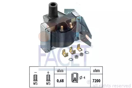 Катушка зажигания FACET 9.6026