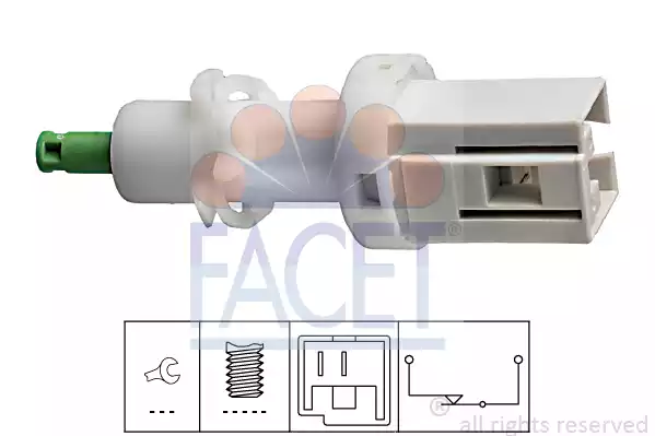 7.1068 FACET Датчик включения стоп-сигнала (лягушка)