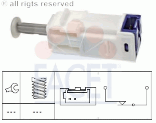 Фото 1 7.1241 FACET Датчик стоп-сигнала