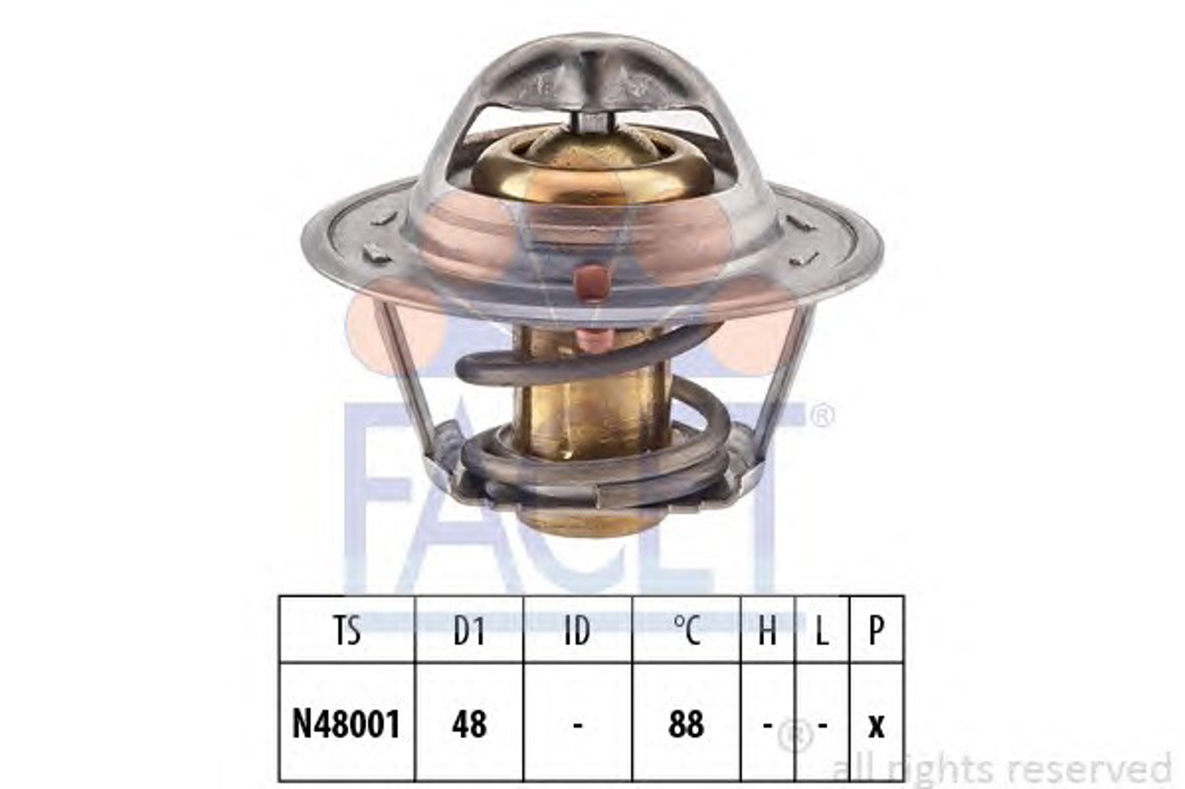 Термостат FACET 7.8234