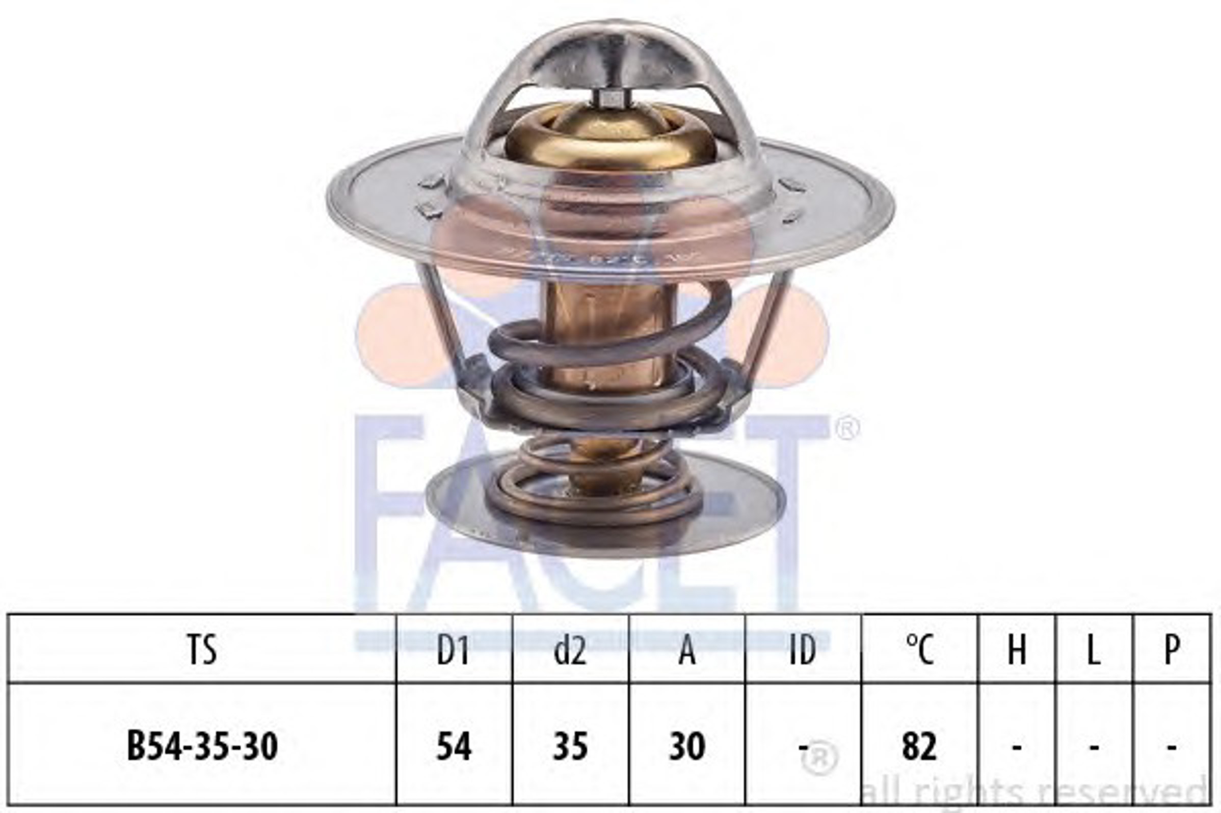 Термостат FACET 7.8279