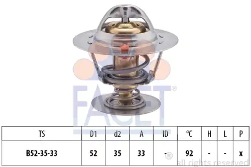 Термостат FACET 7.8396S