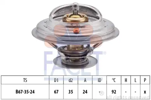 7.8401S FACET термостат