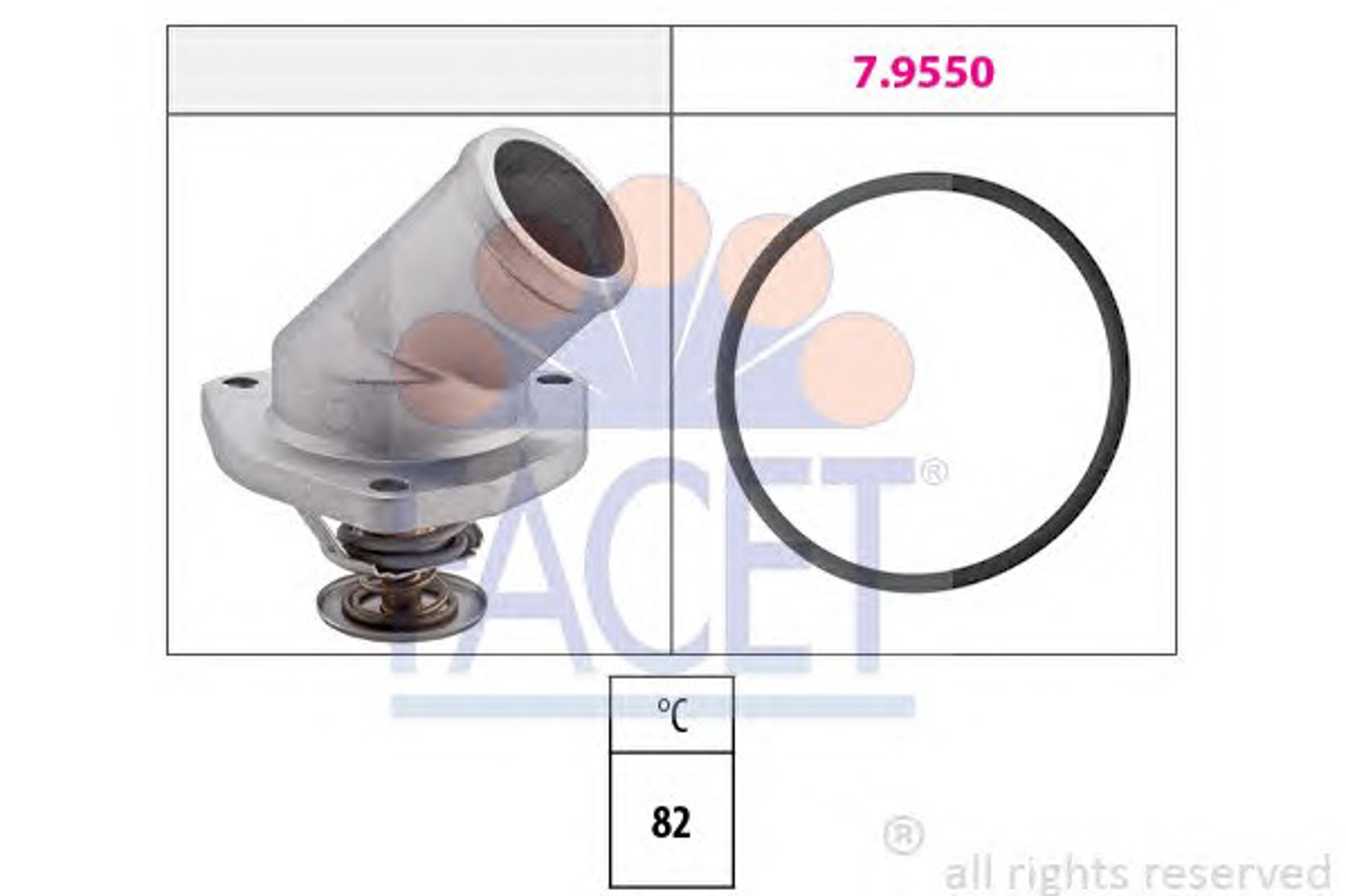 Термостат FACET 7.8402