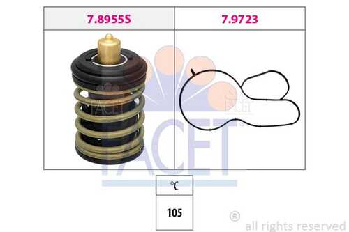 Simple thermostat FACET 7.8955