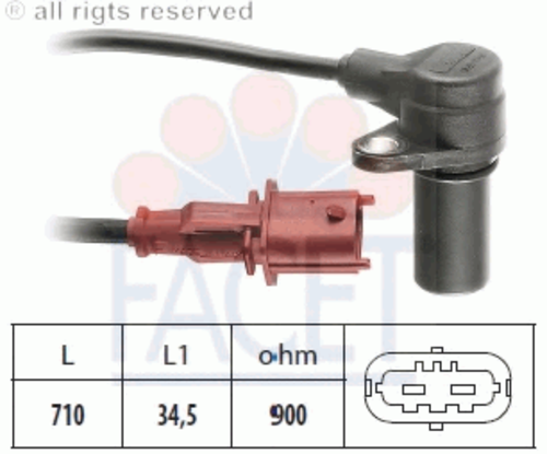 Фото 1 9.0170 FACET Датчик импульсов