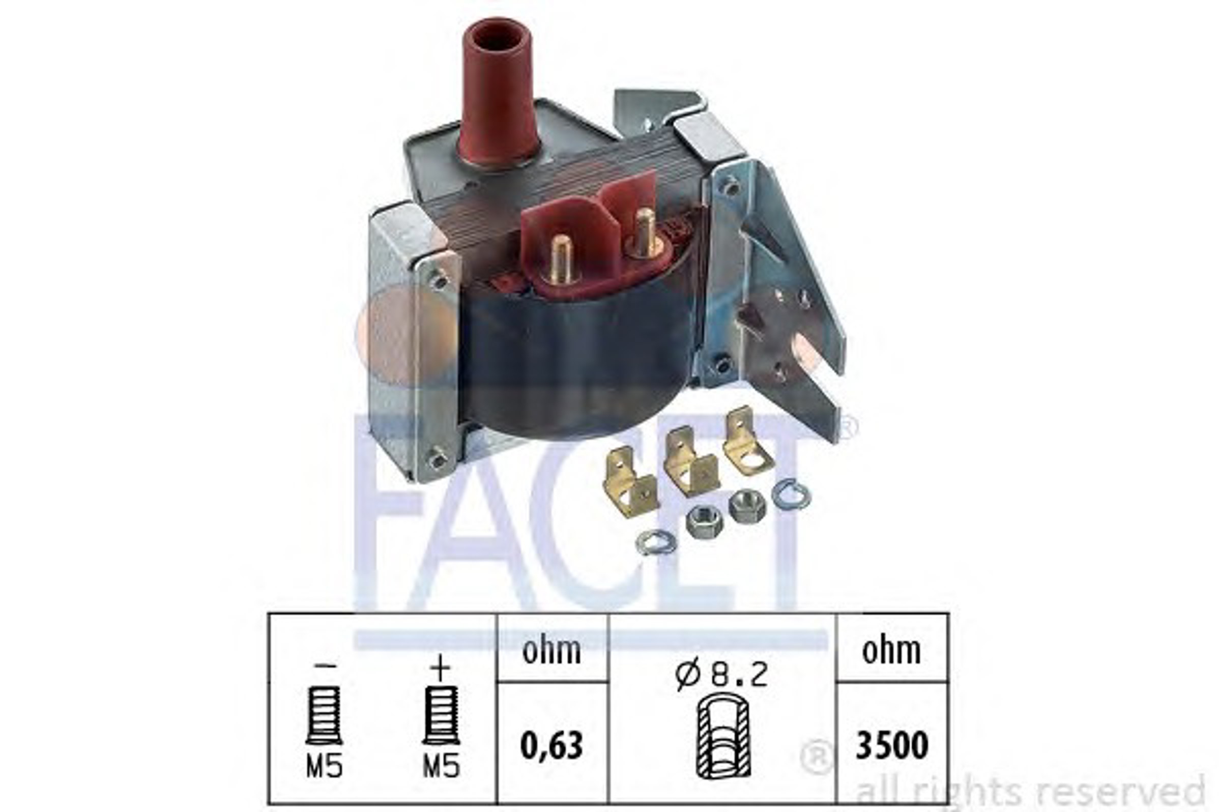 Катушка зажигания FACET 9.6032