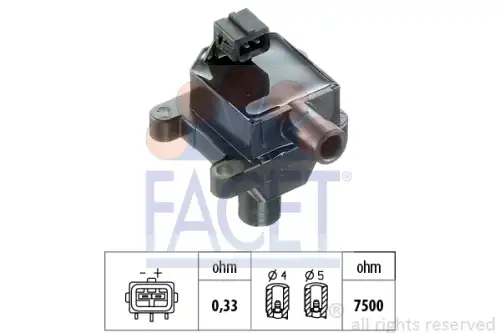 Катушка зажигания made in italy - oe equivalent