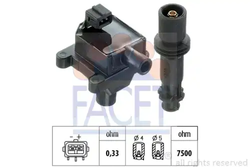 Катушка зажигания made in italy - oe equivalent