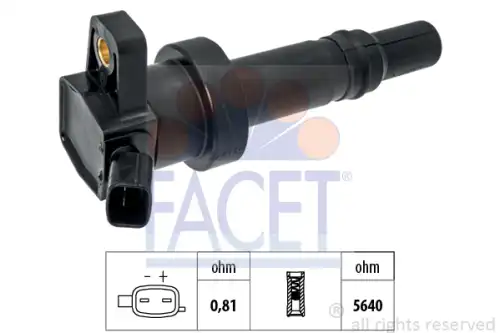 Катушка зажигания FACET 9.6514