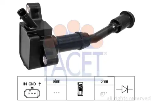 Катушка зажигания FACET 9.6523