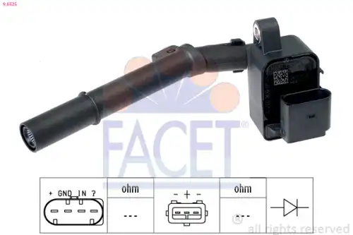 Катушка зажигания FACET 9.6525