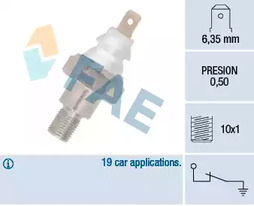 Датчик давления масла FAE 11710