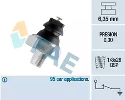 12240 FAE Датчик давления масла