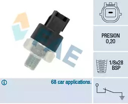 Датчик давления масла FAE 12555