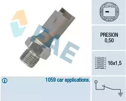 Датчик давления масла FAE 12640