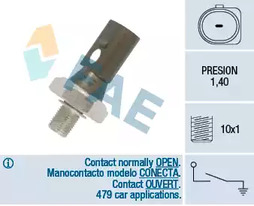 12880 FAE Датчик давления масла