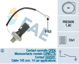 Датчик давления масла FAE 12896