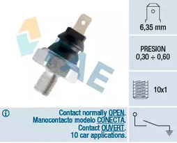 Датчик давления масла FAE 12970