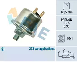 Датчик давления масла FAE 14740