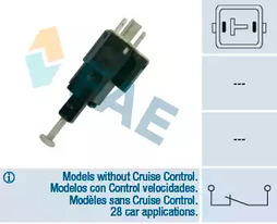 Датчик стоп-сигнала FAE 24505