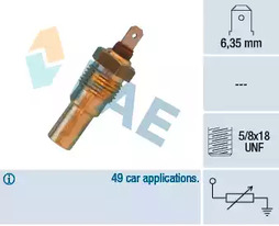 31690 FAE Датчик температуры охлаждающей жидкости