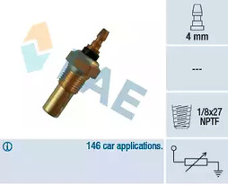 Датчик температуры охлаждающей жидкости FAE 32350
