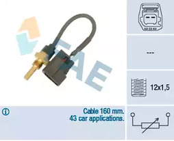 Датчик температуры охлаждающей жидкости FAE 32425