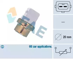 Датчик температуры охлаждающей жидкости FAE 32600