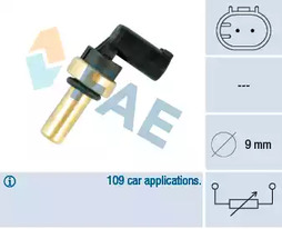 Датчик температуры охлаждающей жидкости FAE 32705