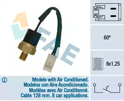 Термовыключатель сигнальная лампа охлаждающей жидкости FAE 35855