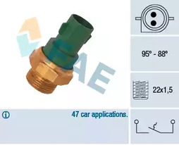 Датчик включения вентилятора FAE 37240