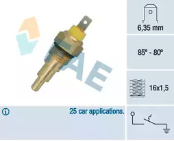 Датчик включения вентилятора FAE 37630