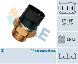 Датчик включения вентилятора FAE 37950