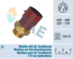 Датчик включения вентилятора FAE 38040