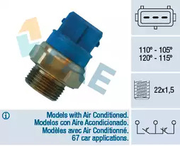 Датчик включения вентилятора FAE 38330