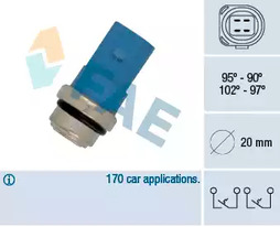 Датчик включения вентилятора FAE 38391