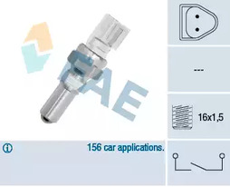 Выключатель, фара заднего хода FAE 40730