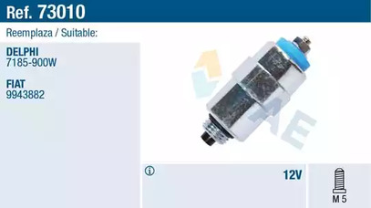 Клапан подачи топлива FAE 73010