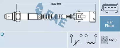 77242 FAE Лямбда-зонд