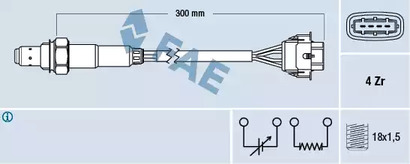 Лямбда-зонд FAE 77246