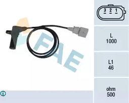 Датчик частоты вращения колеса FAE 79064
