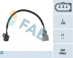 Датчик положения коленвала FAE 79341