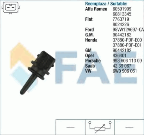 Датчик температуры воздуха FAE 33221