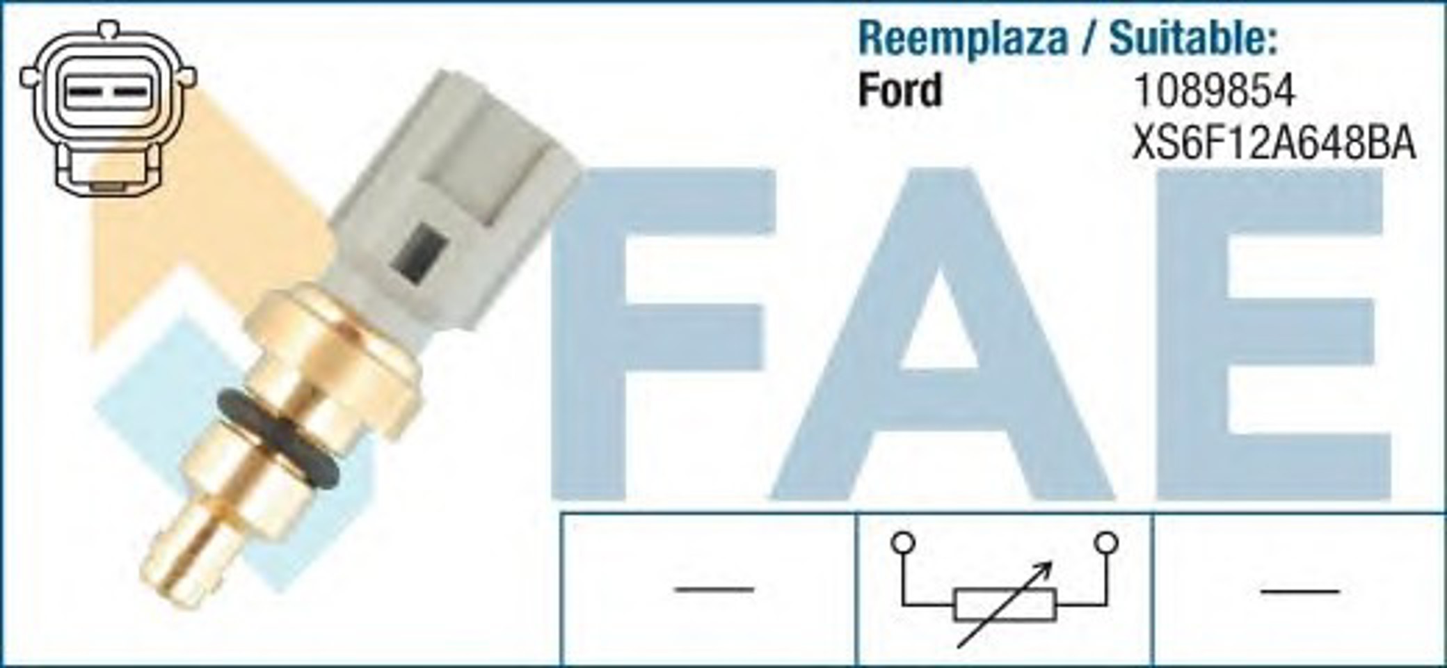 Датчик температуры охлаждающей жидкости FAE 33736